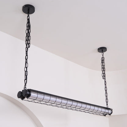 Artisan Glass Linearity Chandelier - Elegant Design with Dimmable LED