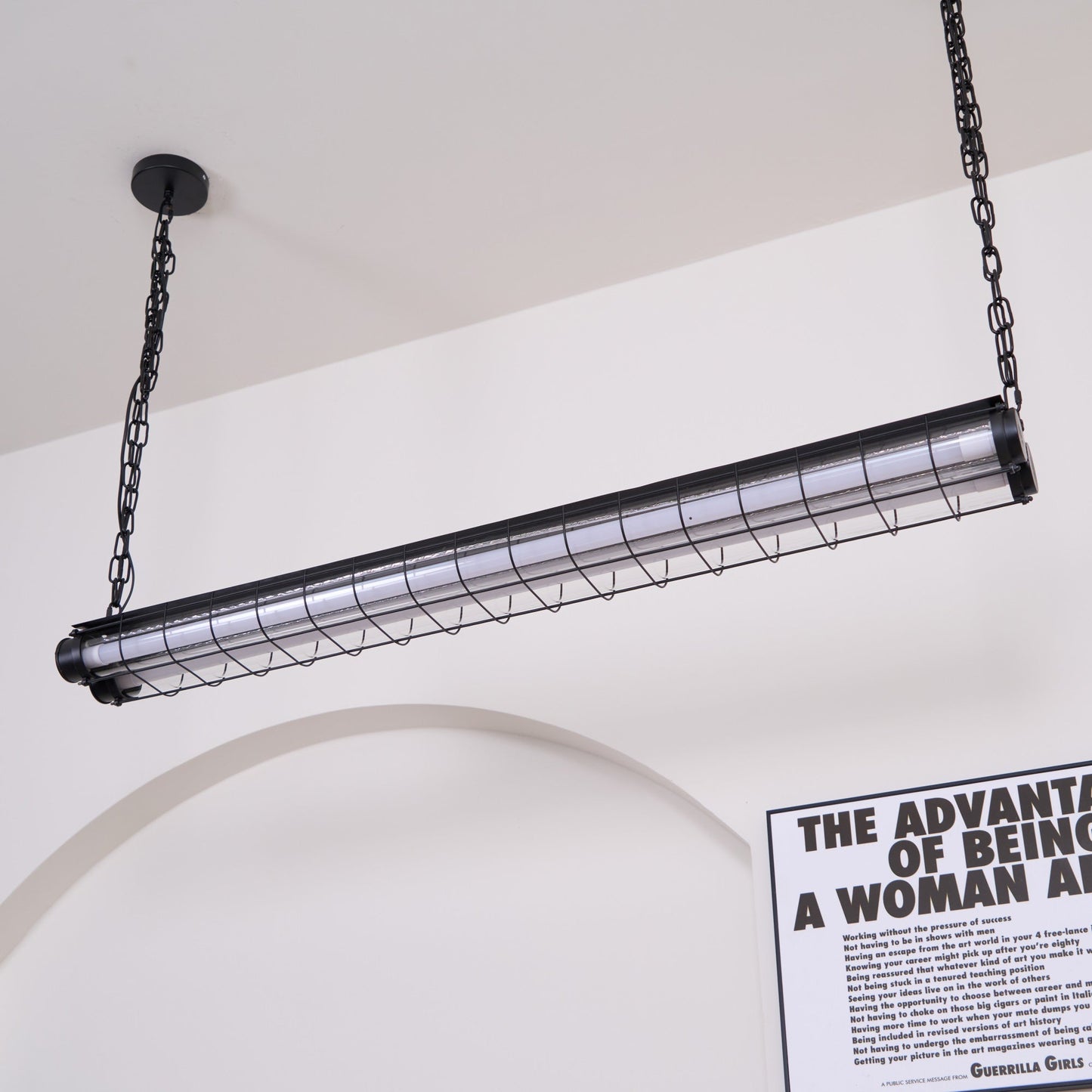 Artisan Glass Linearity Chandelier - Elegant Design with Dimmable LED