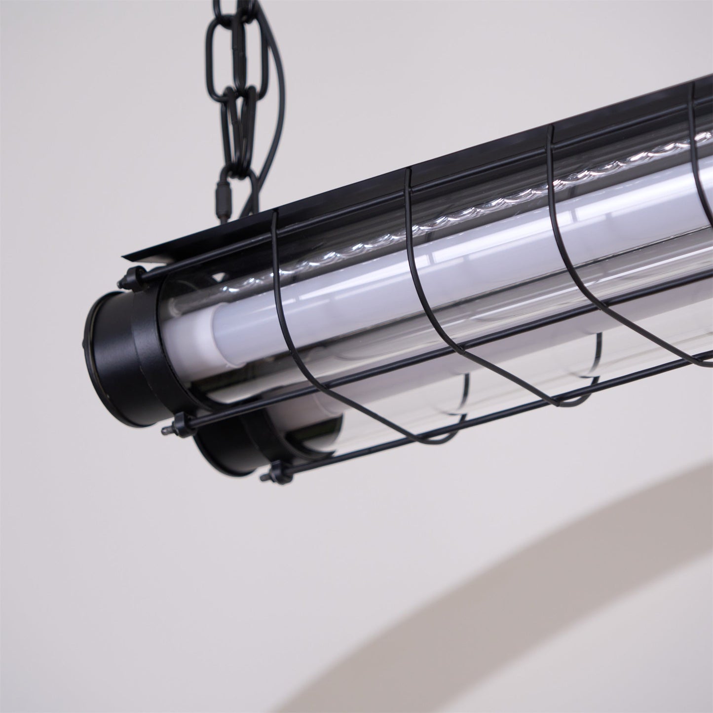 Artisan Glass Linearity Chandelier - Elegant Design with Dimmable LED
