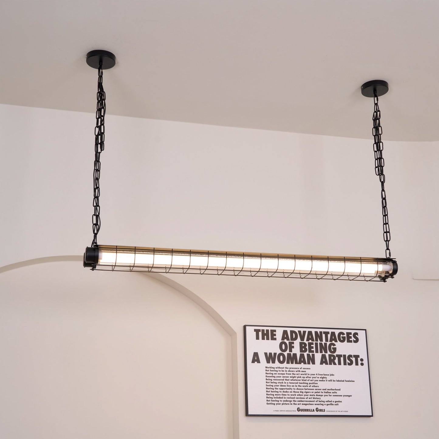 Artisan Glass Linearity Chandelier - Elegant Design with Dimmable LED