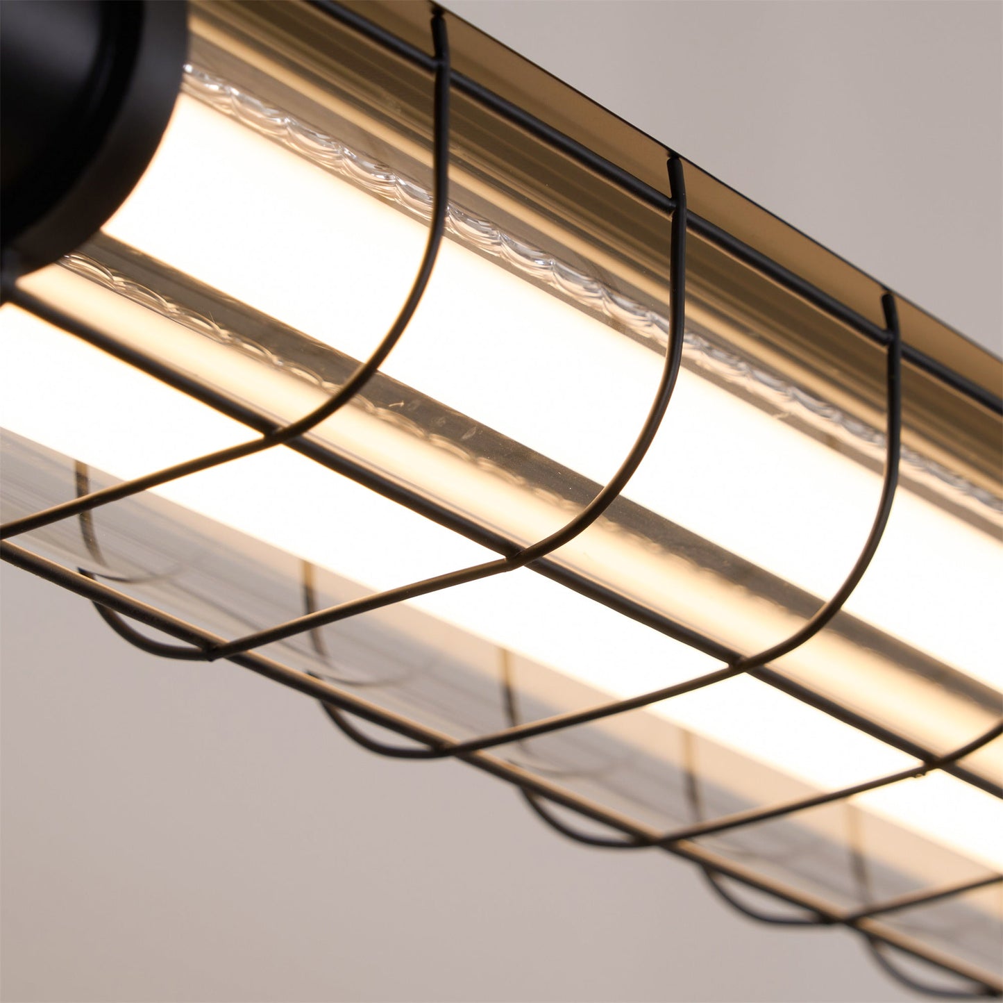 Artisan Glass Linearity Chandelier - Elegant Design with Dimmable LED