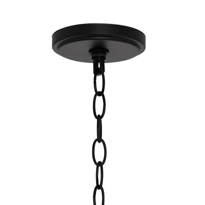 Elegant Tiered Crystal Chandelier with Adjustable Height & LED Lights