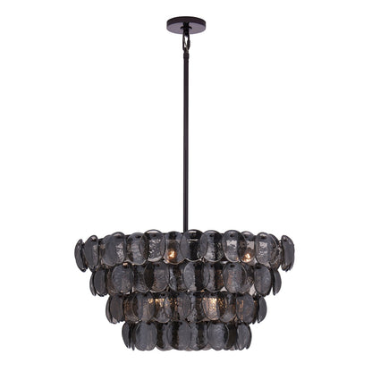 Uroko Chandelier - Elegant LED Lighting with Adjustable Brightness