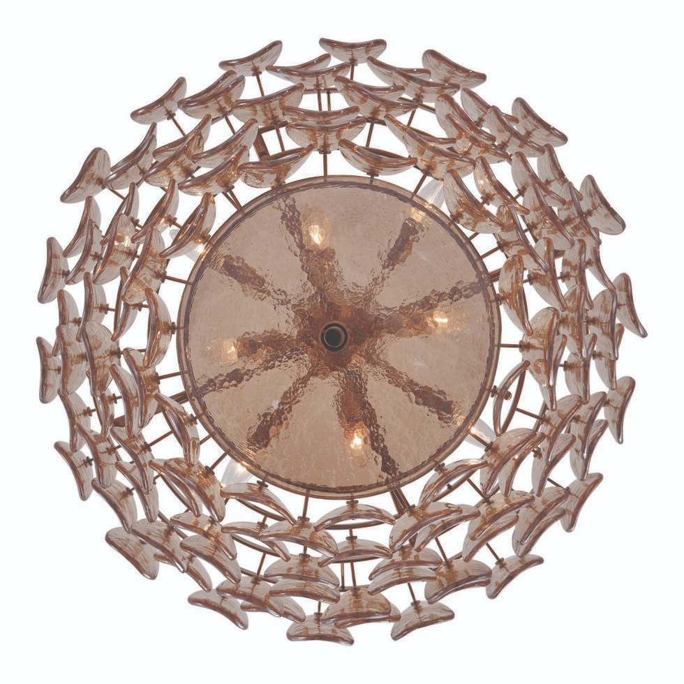 Uroko Chandelier - Elegant LED Lighting with Adjustable Brightness