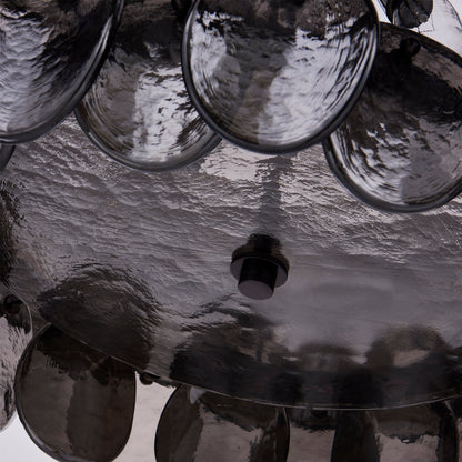 Uroko Chandelier - Elegant LED Lighting with Adjustable Brightness