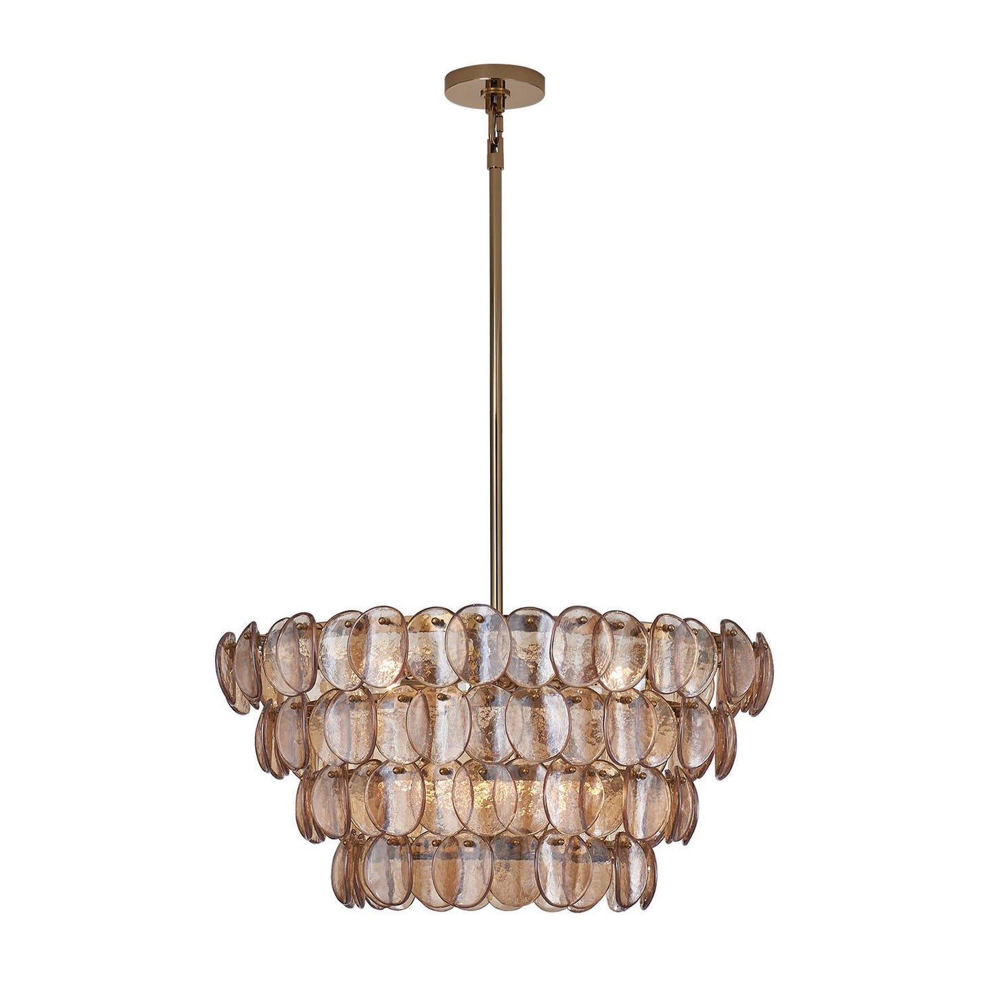 Uroko Chandelier - Elegant LED Lighting with Adjustable Brightness