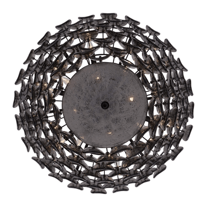 Uroko Large Chandelier - Elegant Design with Adjustable Height & LED C
