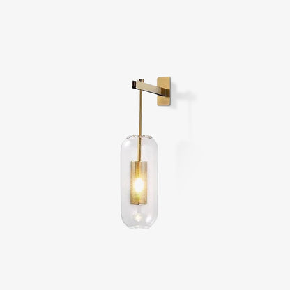Vadim Glass Wall Lamp - Elegant Design with Adjustable Brightness