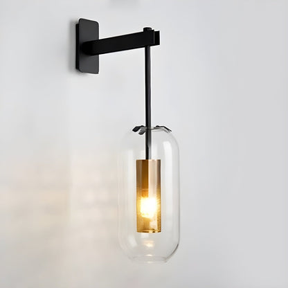 Vadim Glass Wall Lamp - Elegant Design with Adjustable Brightness