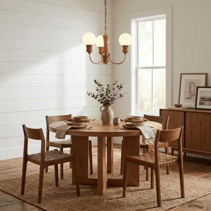 Valdora Globe Chandelier - Elegant Design with Adjustable Height & LED