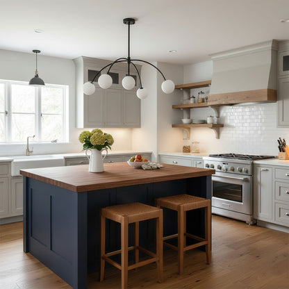 Valentina Arc Chandelier - Modern Design with Adjustable Lighting & En