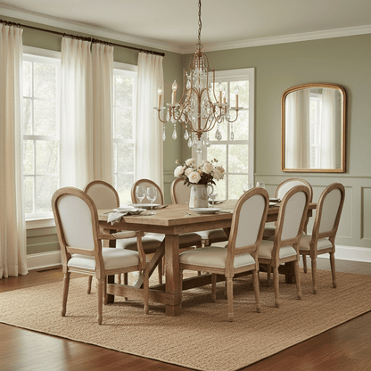Valentina Chandelier - Elegant Design with Adjustable Height & LED Lig
