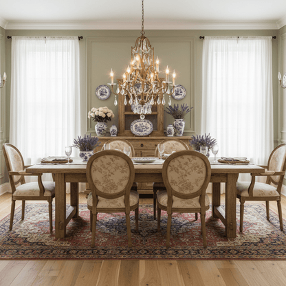 Valentina Chandelier - Elegant Design with Adjustable Height & LED Lig
