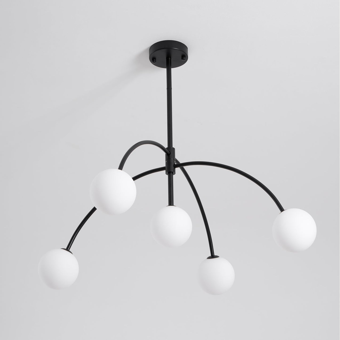 Valentina Arc Chandelier - Modern Design with Adjustable Lighting & En