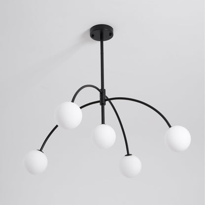 Valentina Arc Chandelier - Modern Design with Adjustable Lighting & En