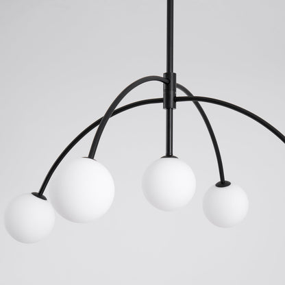 Valentina Arc Chandelier - Modern Design with Adjustable Lighting & En