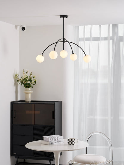 Valentina Arc Chandelier - Modern Design with Adjustable Lighting & En