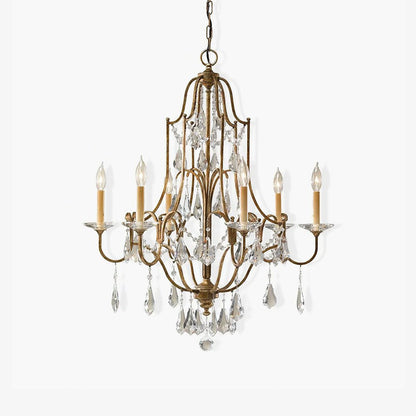 Valentina Chandelier - Elegant Design with Adjustable Height & LED Lig