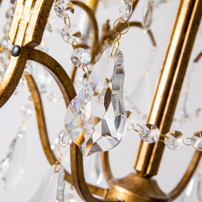 Valentina Chandelier - Elegant Design with Adjustable Height & LED Lig