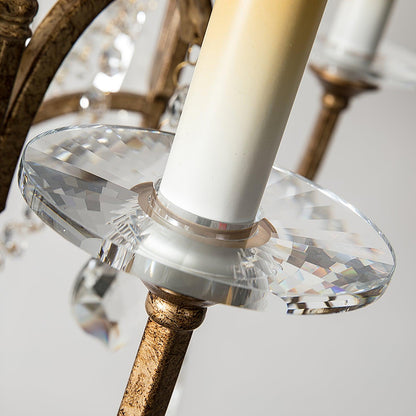 Valentina Chandelier - Elegant Design with Adjustable Height & LED Lig