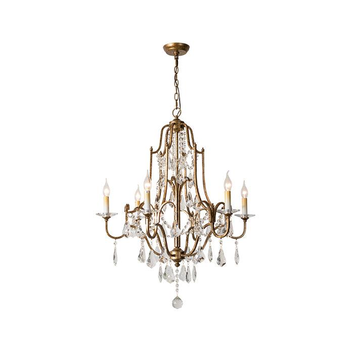 Valentina Chandelier - Elegant Design with Adjustable Height & LED Lig