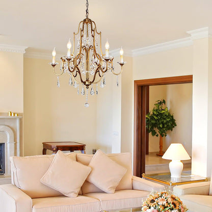 Valentina Chandelier - Elegant Design with Adjustable Height & LED Lig