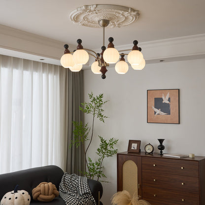 Valerio Chandelier - Elegant Lighting Fixture with Adjustable Height &