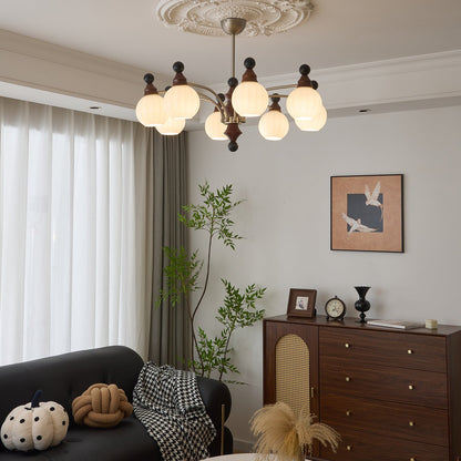 Valerio Chandelier - Elegant Lighting Fixture with Adjustable Height &