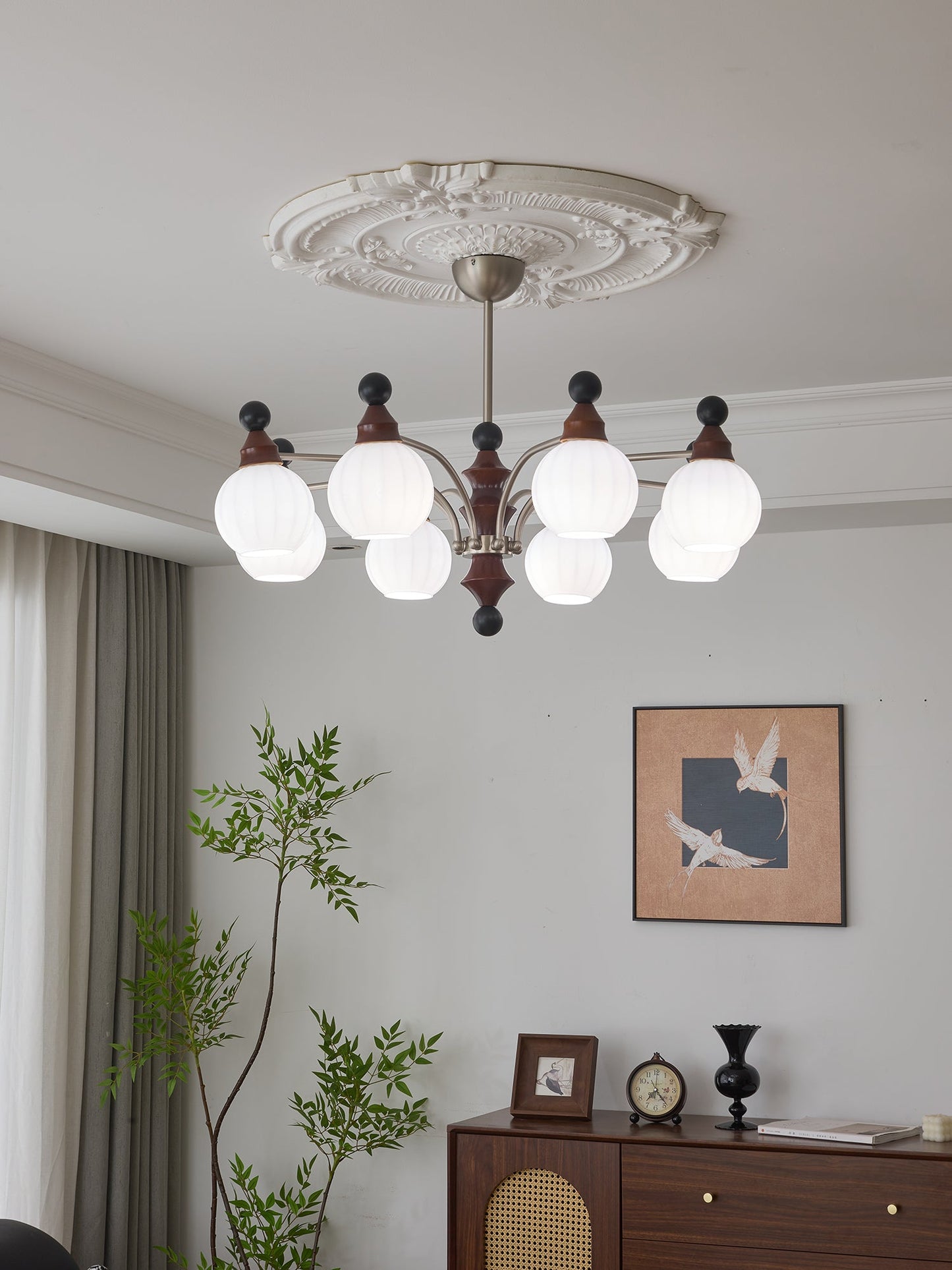 Valerio Chandelier - Elegant Lighting Fixture with Adjustable Height &