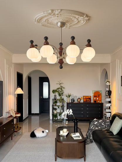 Valerio Chandelier - Elegant Lighting Fixture with Adjustable Height &