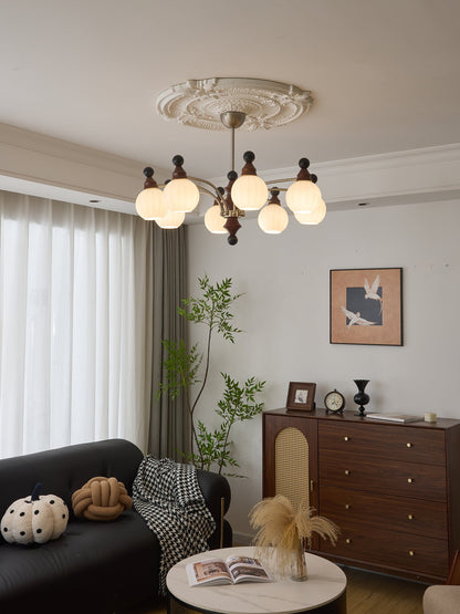 Valerio Chandelier - Elegant Lighting Fixture with Adjustable Height &