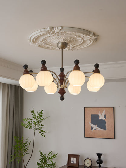 Valerio Chandelier - Elegant Lighting Fixture with Adjustable Height &