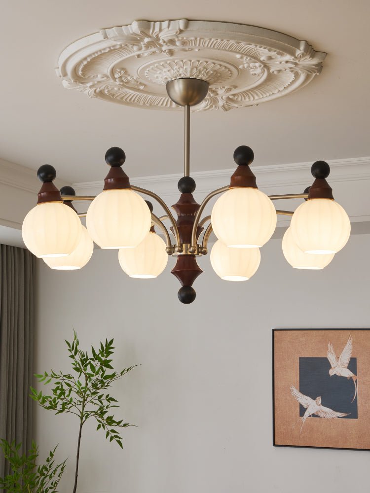 Valerio Chandelier - Elegant Lighting Fixture with Adjustable Height &