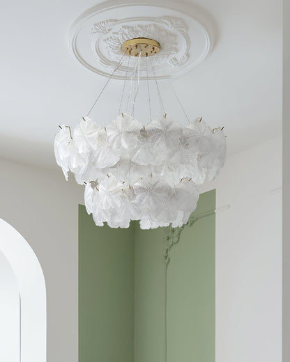 Valery Chandelier - Elegant Design with Adjustable Height & LED Compat