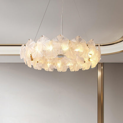 Valery Chandelier - Elegant Design with Adjustable Height & LED Compat
