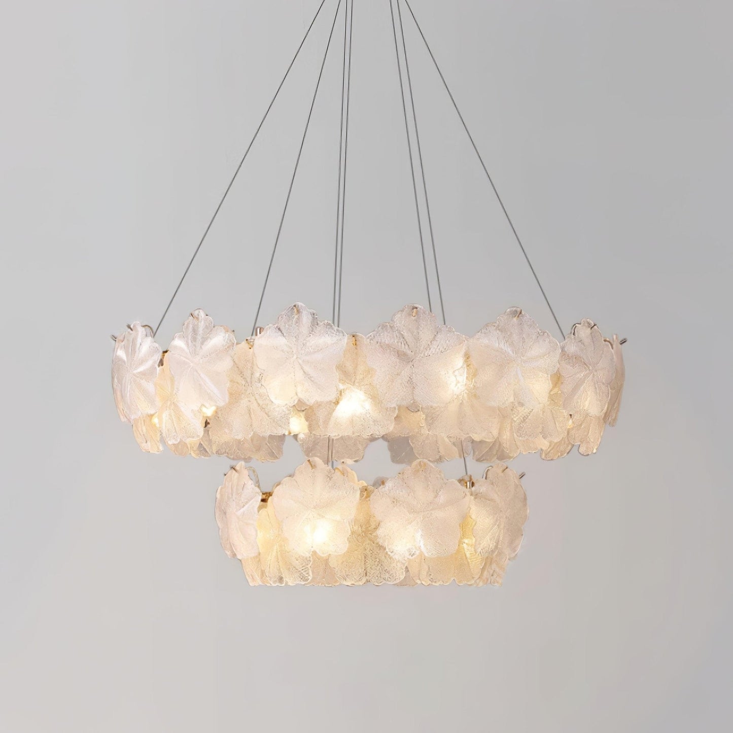 Valery Chandelier - Elegant Design with Adjustable Height & LED Compat