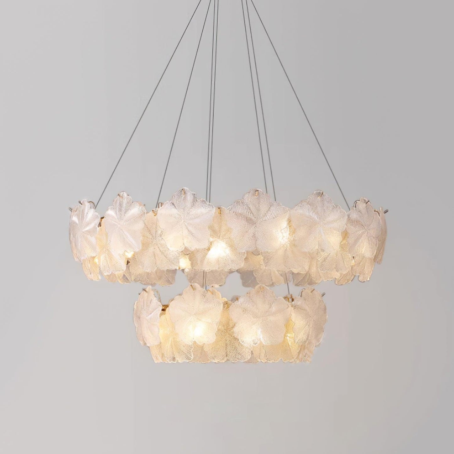 Valery Chandelier - Elegant Design with Adjustable Height & LED Compat