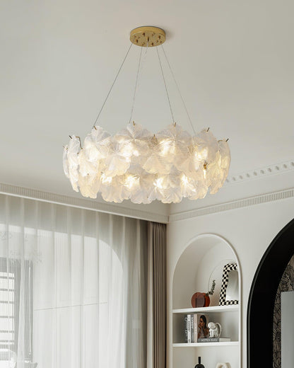 Valery Chandelier - Elegant Design with Adjustable Height & LED Compat