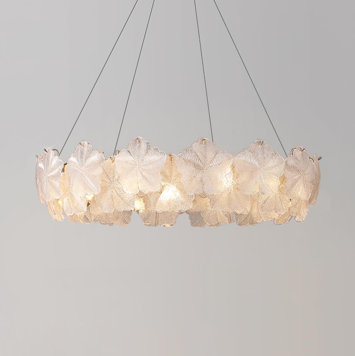 Valery Chandelier - Elegant Design with Adjustable Height & LED Compat