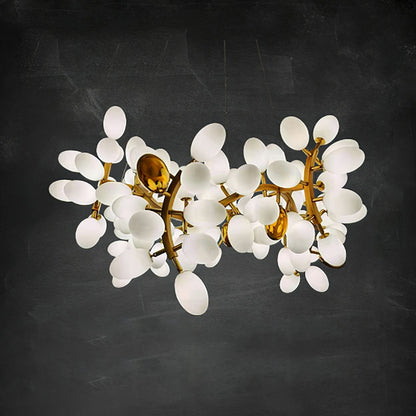 Selene Droplet Chandelier - Elegant Crystal Design with Adjustable Hei