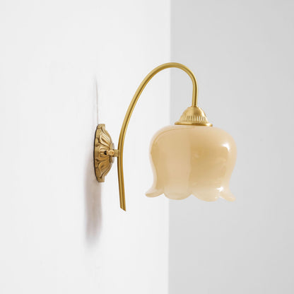 Valley Flower Wall Lamp - Adjustable Brightness, Elegant Floral Design