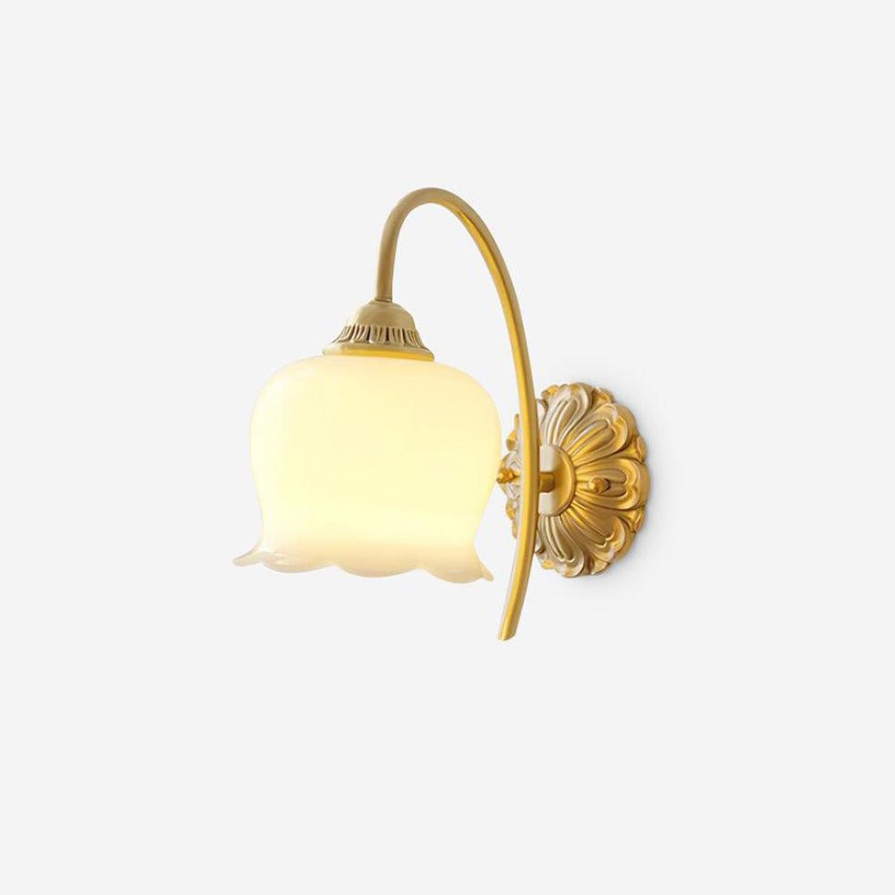 Valley Flower Wall Lamp - Adjustable Brightness, Elegant Floral Design