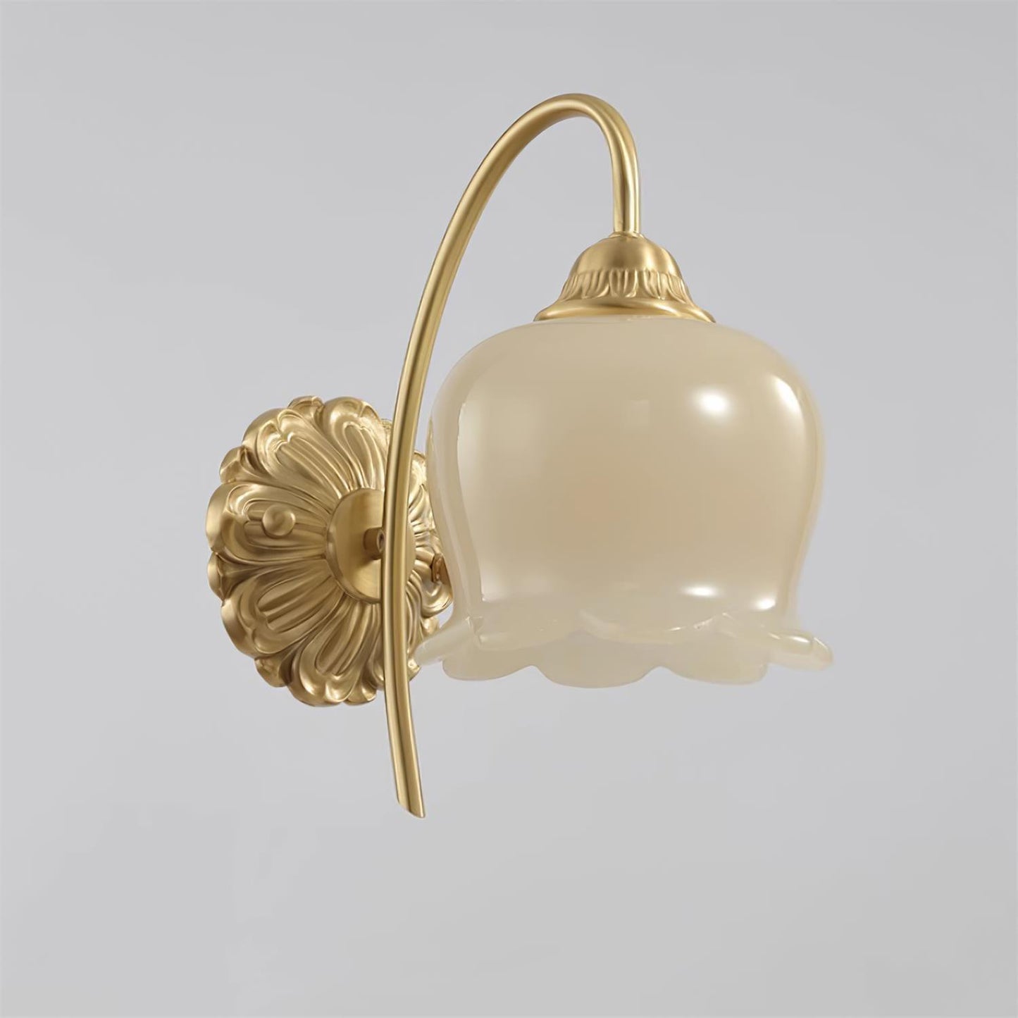 Valley Flower Wall Lamp - Adjustable Brightness, Elegant Floral Design