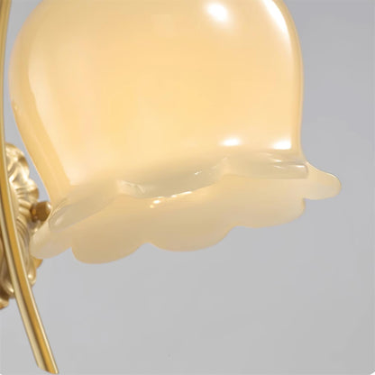 Valley Flower Wall Lamp - Adjustable Brightness, Elegant Floral Design