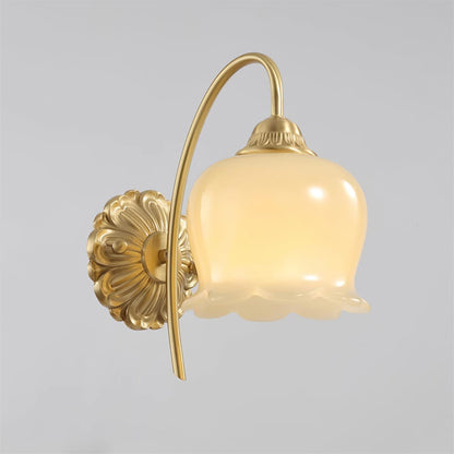 Valley Flower Wall Lamp - Adjustable Brightness, Elegant Floral Design