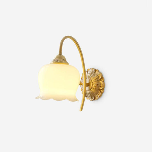 Valley Flower Wall Lamp - Adjustable Brightness, Elegant Floral Design