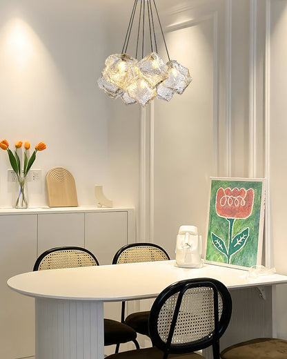 Vasare Chandelier - Modern Design, Adjustable Height, LED Compatible