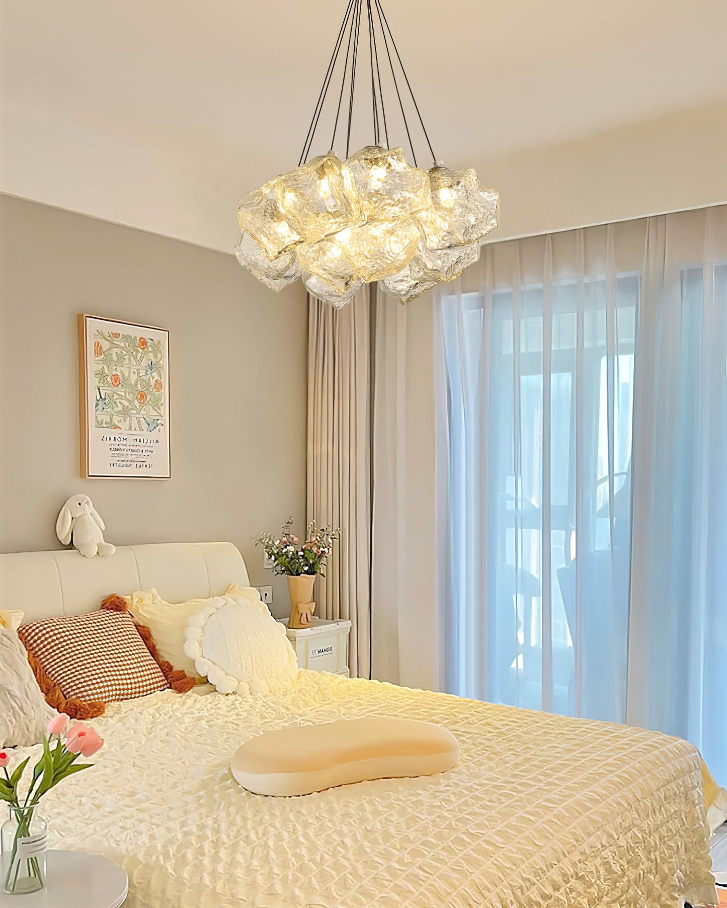 Vasare Chandelier - Modern Design, Adjustable Height, LED Compatible