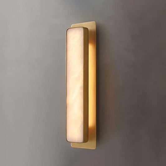 Velmora Alabaster Wall Light - Elegant Design, Soft Ambient Glow