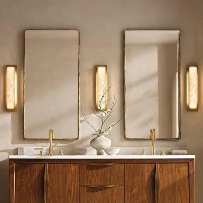 Velmora Alabaster Wall Light - Elegant Design, Soft Ambient Glow